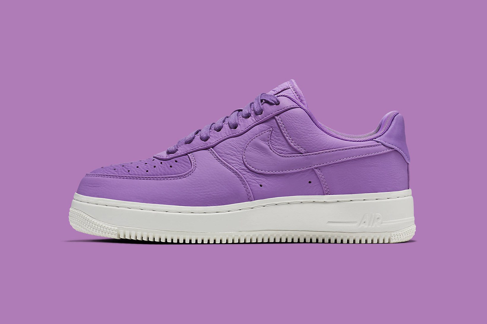 紫色星尘 — nikelab air force   low「purple stardust」配色设计